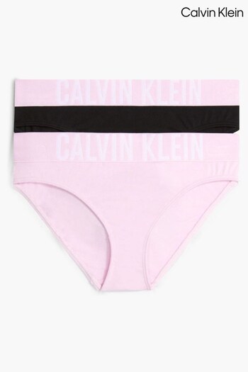Calvin rtel Klein Intense Power Pink Bikini Briefs 2 Packs (189399) | £23