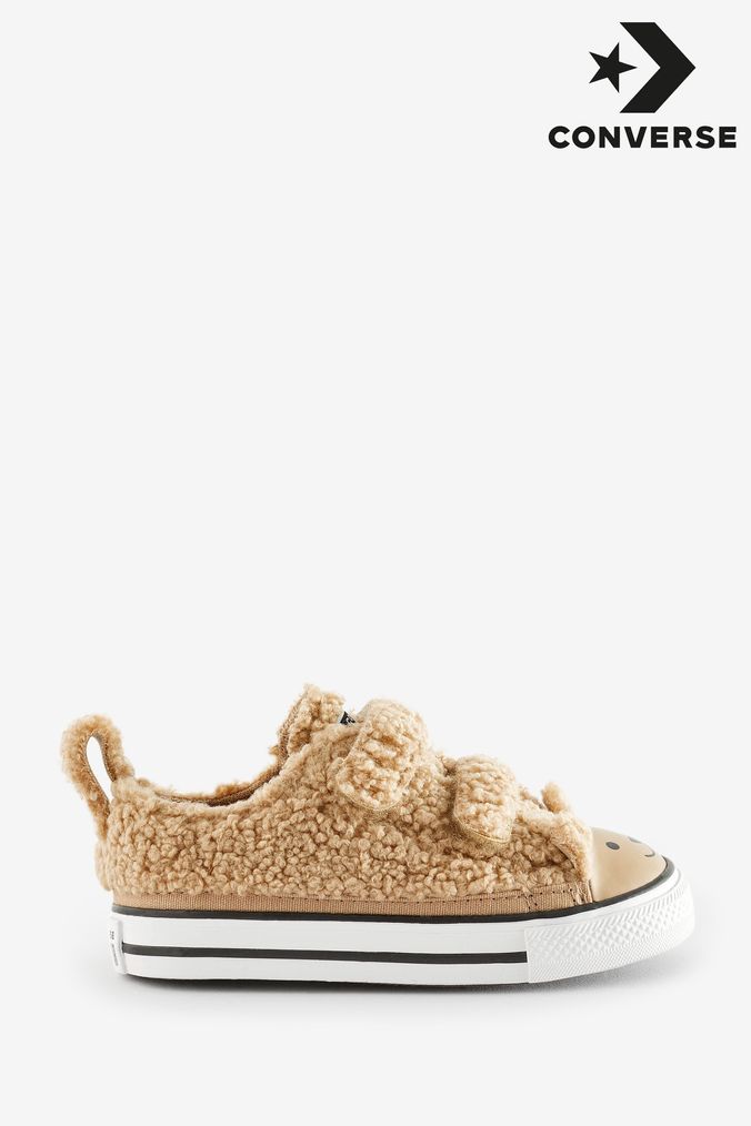 Girls brown deals converse
