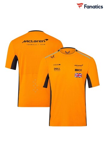 Fanatics Orange McLaren 2023 Team Set Up T-Shirt (189713) | £50
