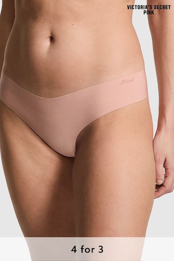 Victoria's Secret PINK Macaron Nude Thong No Show Knickers (189728) | £9