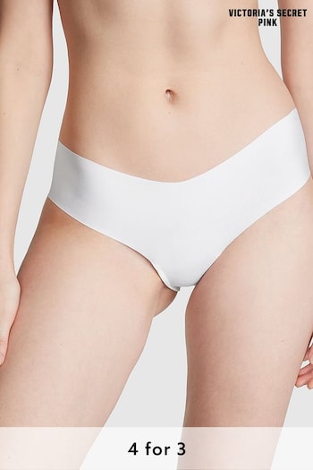 Victoria's Secret PINK Optic White Cheeky No Show Knickers (190025) | £9