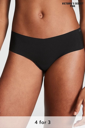 Victoria's Secret PINK Pure Black Cheeky No Show Knickers (190413) | £9