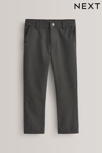 Grey Slim Waist School Jean Trousers (3-17yrs) (190573) | £9 - £16