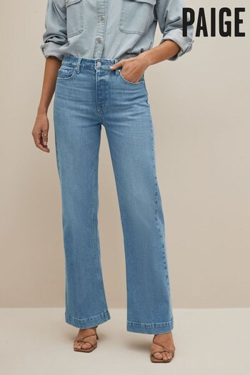 Paige Leenah 32" High Waisted Flared Jeans (190763) | £280