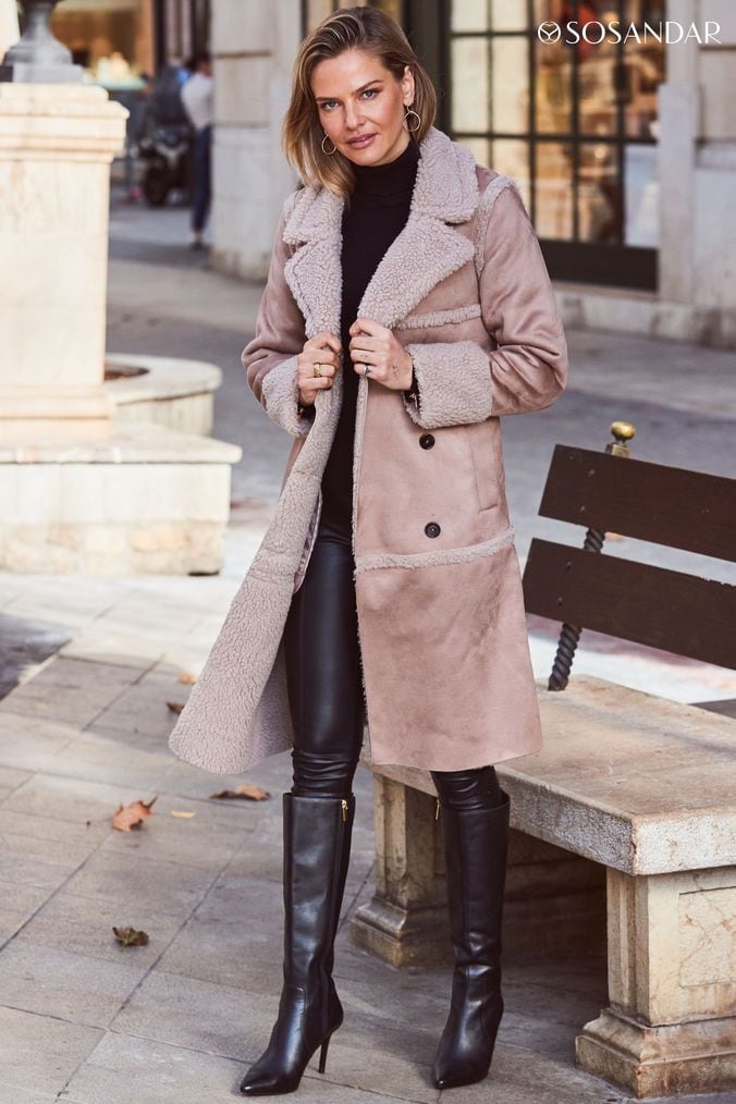 Next womens teddy bear coat new arrivals