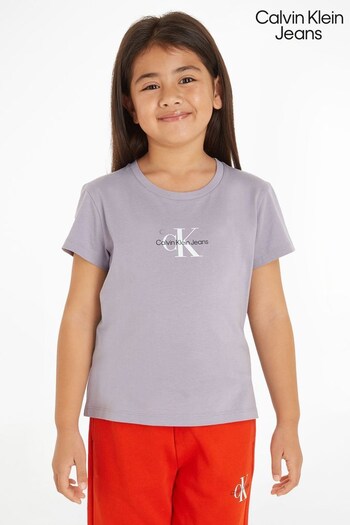 Calvin Klein Jeans Girls Monogram T-Shirt (192939) | £28