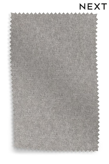 Wool Blend Grey Fabric Swatch (193029) | £0