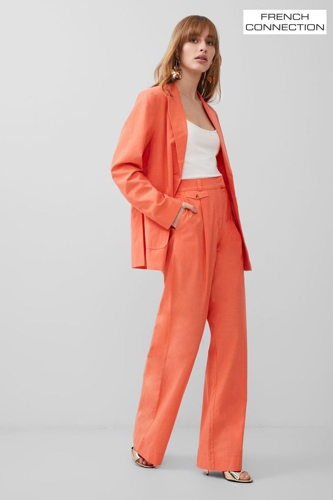 Buy Women s Orange Casual Trousers Online Next UK