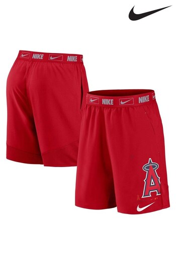 Nike Red Los Angeles Angels of Anaheim Bold Express Woven Shorts (193332) | £35
