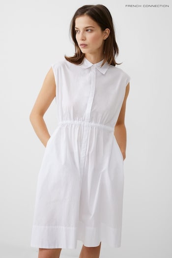 French Connection Rhodes Poplin Shirt Dress thick (193629) | £45