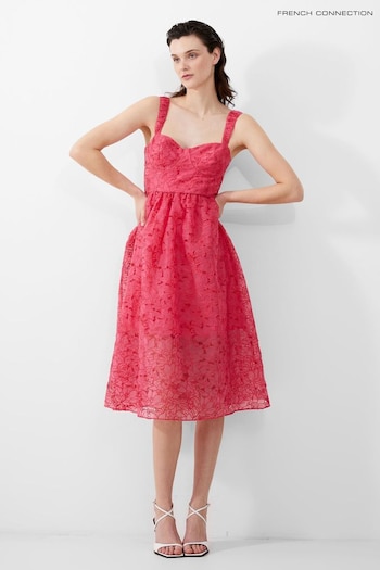 French Connection Embroide Lace Strappy Dress (193668) | £125