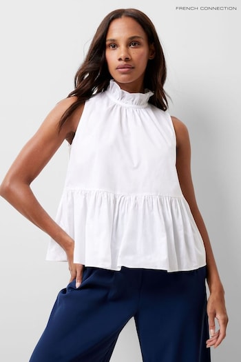 French Connection Rhodes Poplin Top (193729) | £39