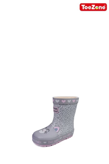 TorZone Pink Bailey Cat Novelty wellies (194012) | £17