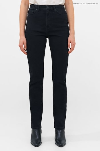 French Connection Black Stretch Cigarette Full Trousers (194235) | £65