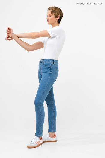 French Connection Soft Stretch Skinny High Rise Vestes Jeans (194297) | £59