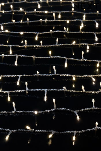 Yellow 200 LED Multifunctional Clear Christmas Line Lights 15m (194337) | £18