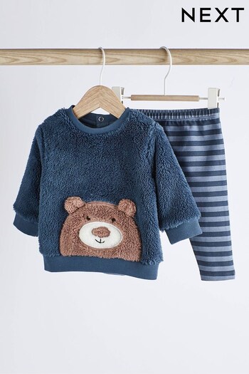 Blue Bear Masculina Cosy Fleece Sweatshirt And Leggings Set (194592) | £14 - £16