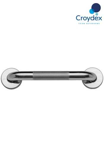 Croydex 300mm Stainless Steel Straight Grab Bar With Anti-Slip (194936) | £24