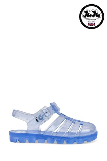 Juju Kids Lilac Blue Nino Translucent Jelly Sandals (194978) | £20