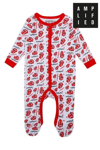Amplified Baby The Rolling Stones White Sleepsuit set (195051) | £35