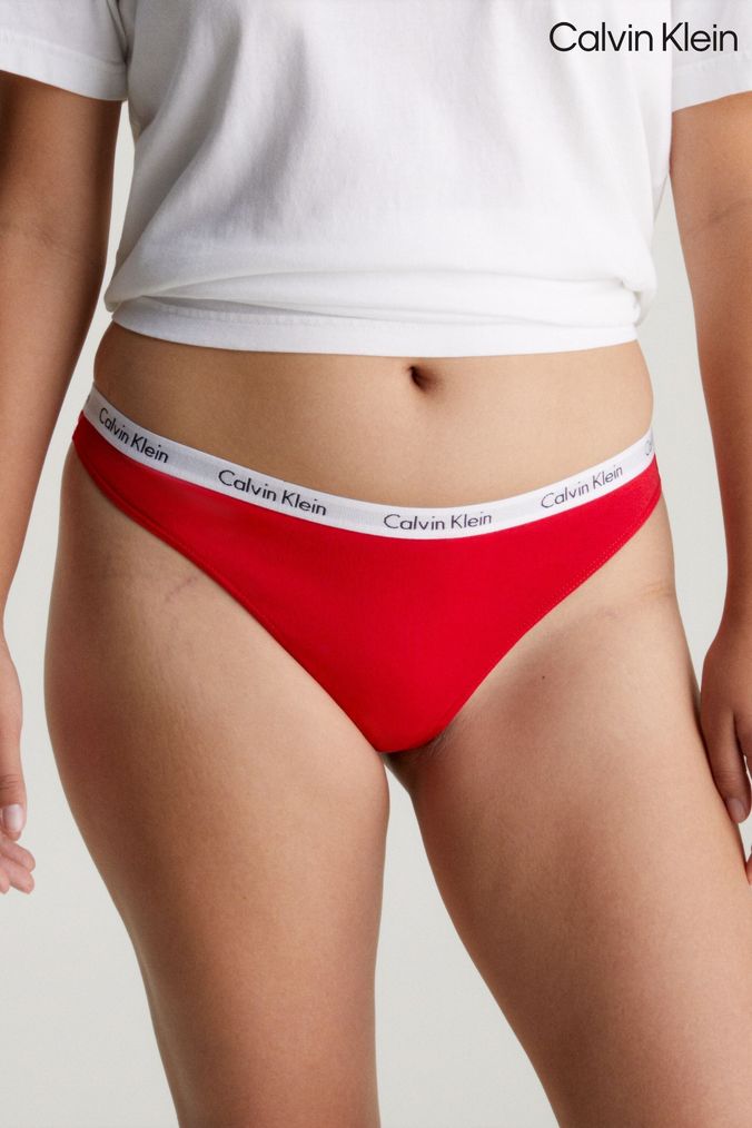 Calvin klein red clearance panties