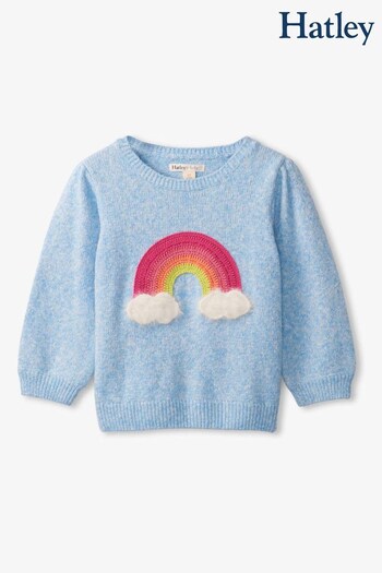 Hatley Blue Rainbow Pretty Sweater (195613) | £29