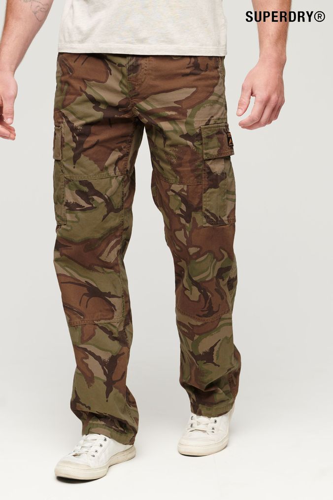 Superdry camo trousers store