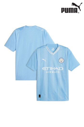 Puma Blue Manchester City Home Shirt 2023-24 (196224) | £75