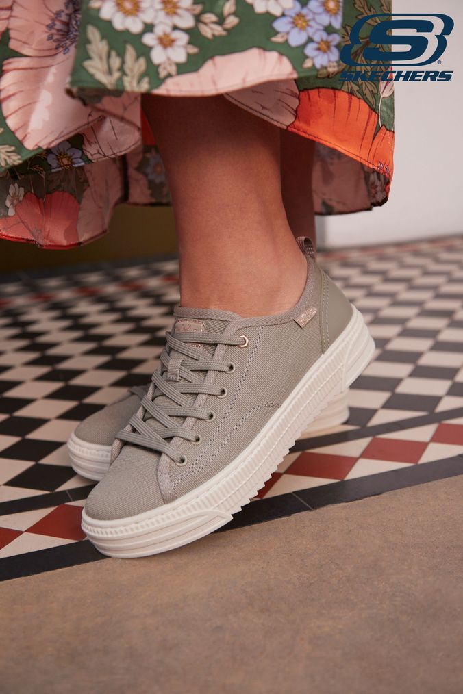 Buy Women s Green Skechers Footwear Online Next UK