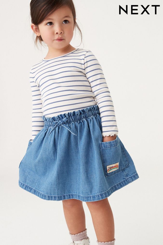 Girls Denim Skirts Jean Skirts for Girls Next UK