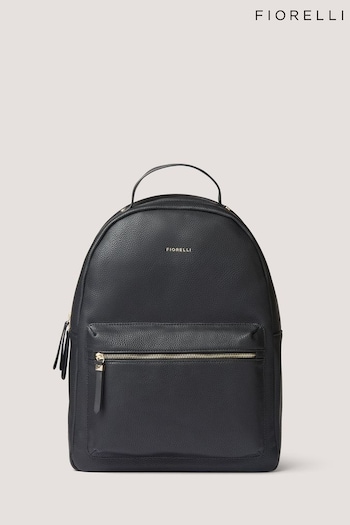 Fiorelli Anouk Casual Grain Sleek Black Backpack (197016) | £89