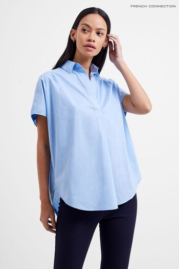 French Connection Blue Rhodes Conscious Pop Shirt (197043) | £39