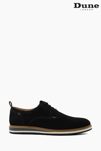Dune London Blaksley Plain Toe Hybrid Sole Black Shoes Caro (197521) | £100