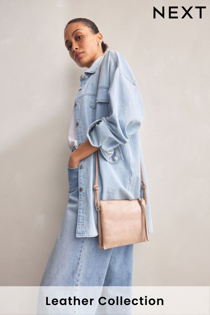 Next rose online gold bag