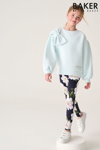 Baker by Ted Baker Sweater and Floral take Leggings Set (198372) | £36 - £41