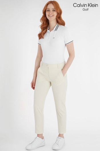 Calvin Klein Golf Cream Farmington Trousers (198409) | £85