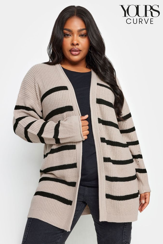 Long cardigan hotsell striped