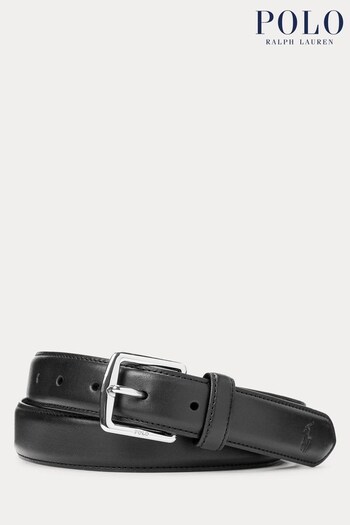 Polo Ralph Lauren Leather Black Belt (198827) | £75