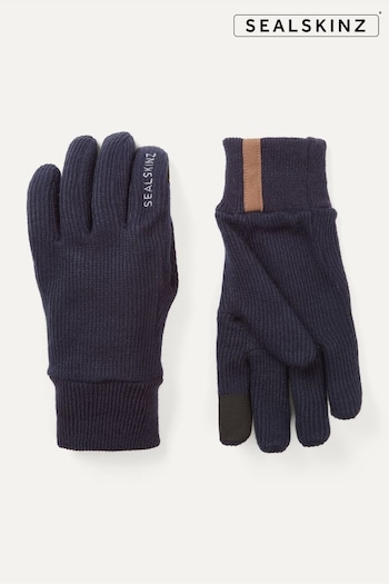 SEALSKINZ Necton Windproof All Weather Knitted Gloves (199515) | £35
