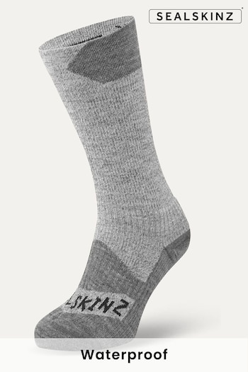 Sealskinz Raynham Waterproof All Weather Mid Length Socks (199563) | £38