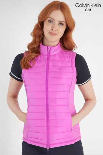 Calvin Klein Golf Purple Hutchinson Hybrid Gilet (199745) | £75