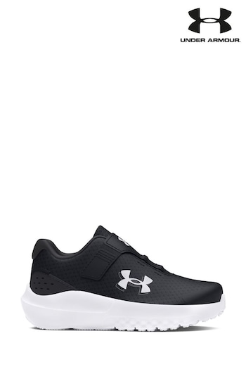 Under Armour The Black/Grey Surge 4 Trainers (199895) | £27