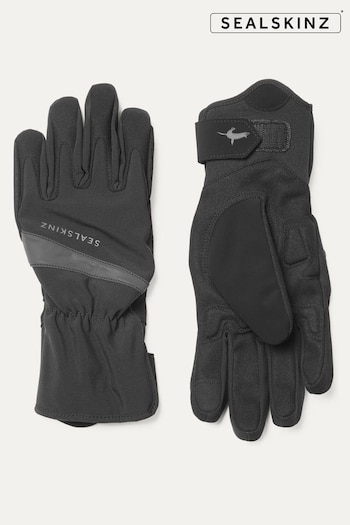 Sealskinz Bodham Women{Sq}S Black Waterproof All Weather Cycle Gloves (199969) | £50