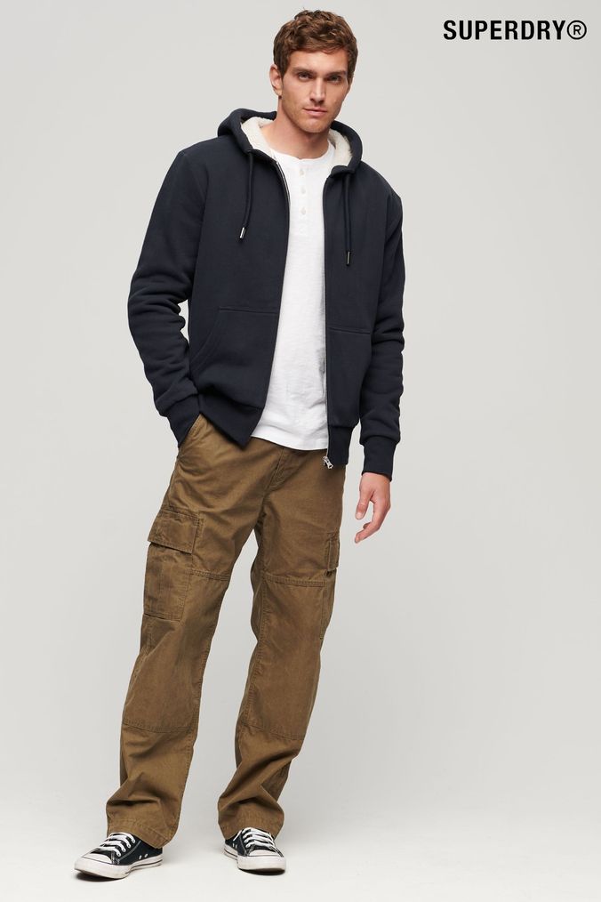 Mens Fleece Lined Hoodies Next Official Site