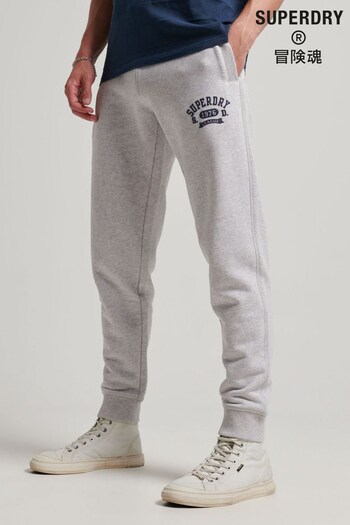 Superdry Grey Vintage Gym Athletic Joggers (200108) | £55