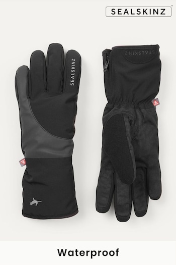 SEALSKINZ Marsham Waterproof Cold Weather Reflective Cycle Gloves (200374) | £75