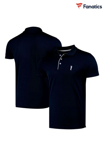 Fanatics Oversize Black AC Milan Winter Jersey Polo Shirt (200505) | £35