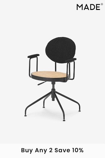 MADE.COM Black Rumana Office Chair (200807) | £299