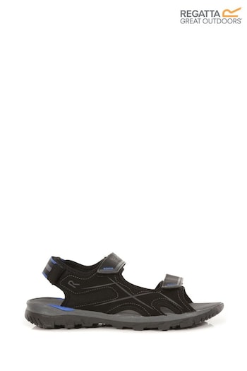 Regatta Black Kota Drift Lightweight Sandals (200862) | £22