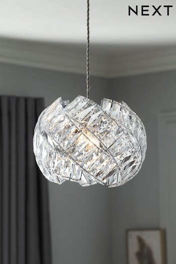 Chrome Belgravia Easy Fit Shade Ceiling Light (201120) | £65